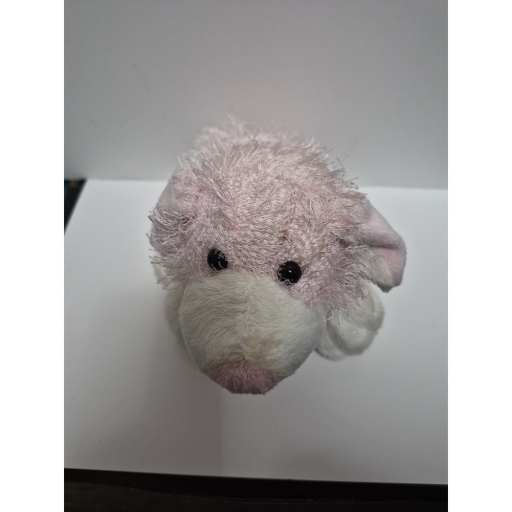 Webkinz Ganz Pink and White Dog Plush Animal # HM228 Retired 9" No Code Vintage